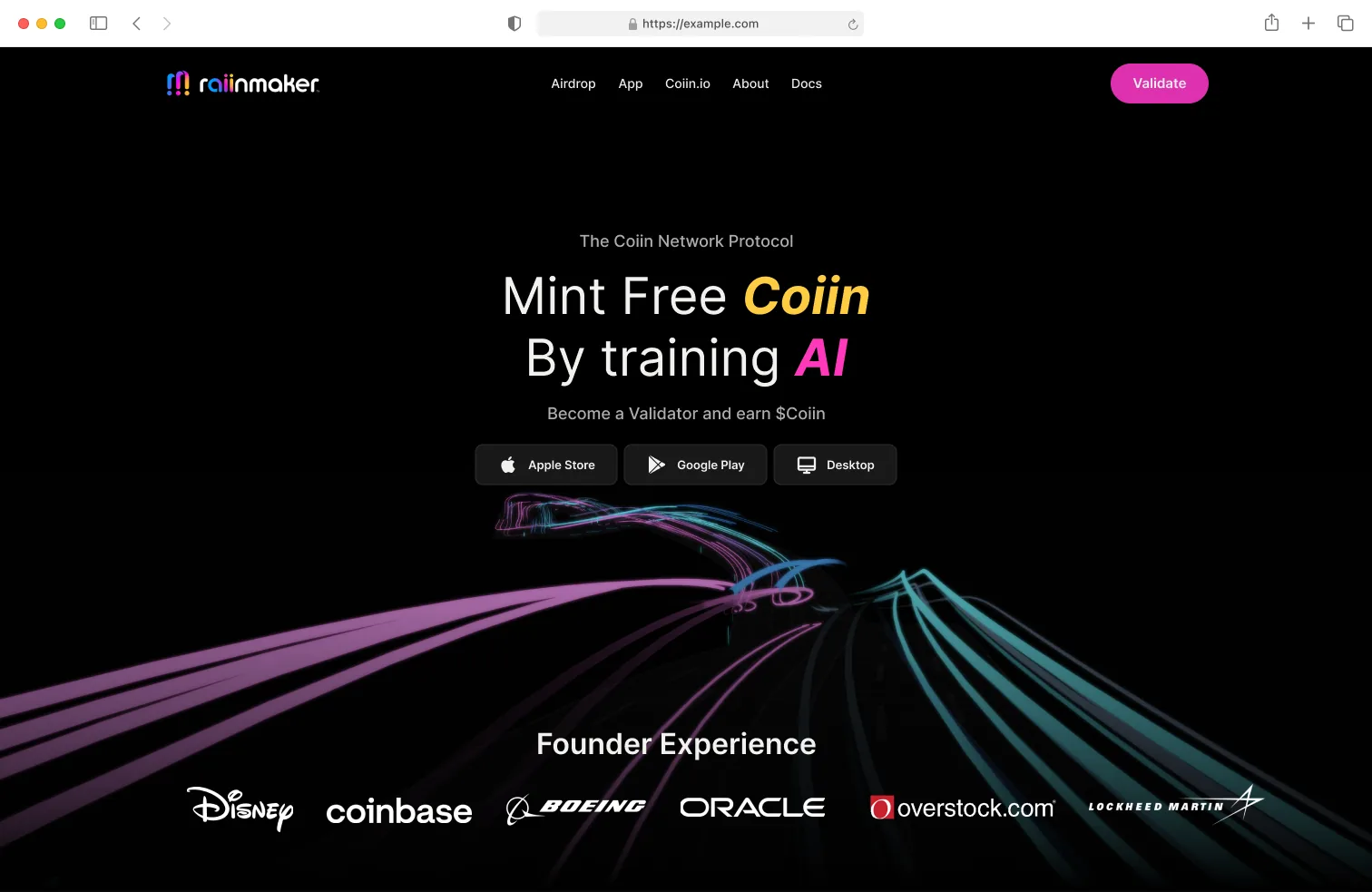 Home page hero