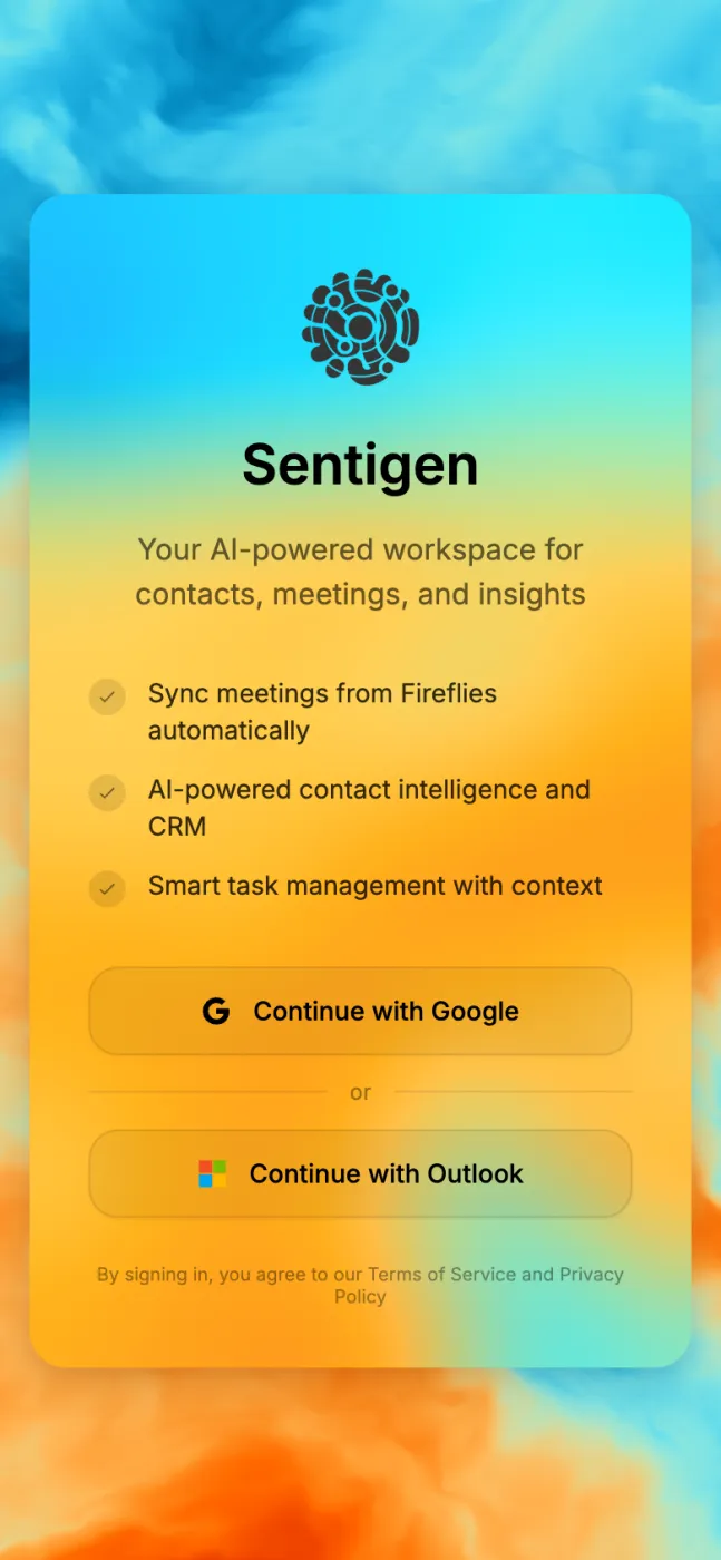 Sentigen on a phone